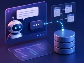 AI SQL chatbot converting natural language questions into database queries