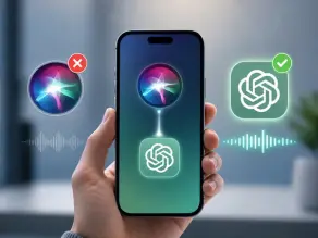 Use ChatGPT on iPhone instead of Siri by setting up Shortcuts, Voice Mode, the Action Button, and Apple Intelligence.