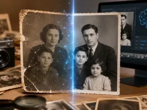 Best AI tools for restoring old photos with AI photo repair and enhancement features